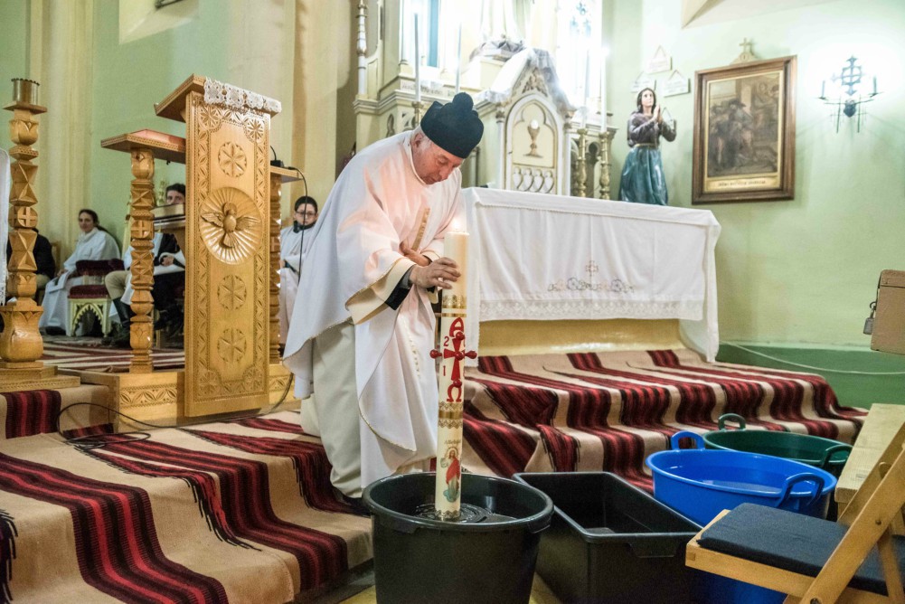 Tűz- és vízszentelés Csíkszépvízen