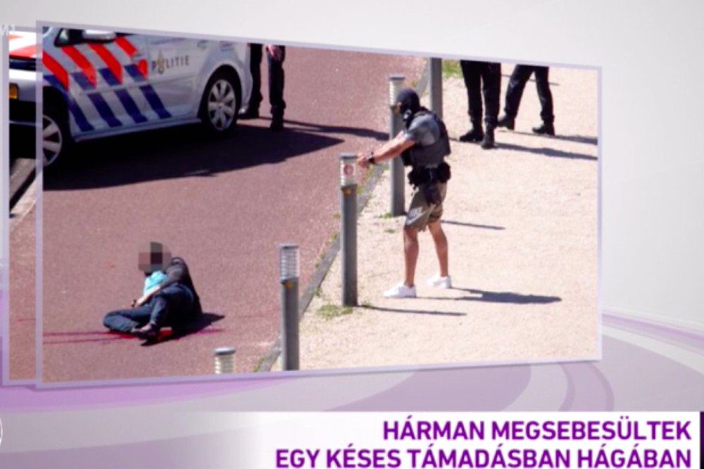 Késes merénylet Hágában