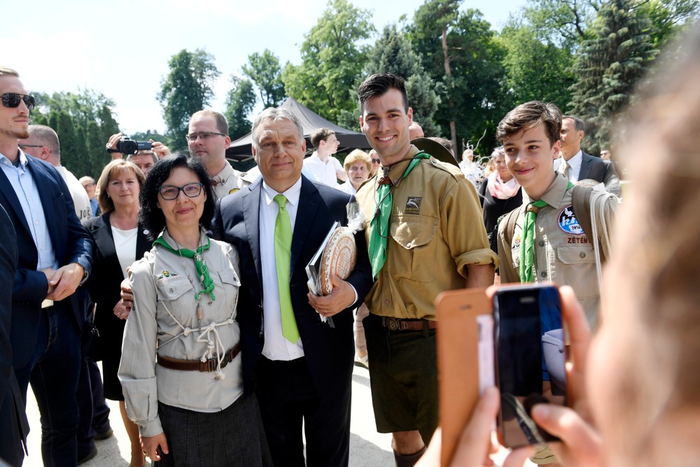 A kormány és a cserkészszövetség közös értékalapon áll