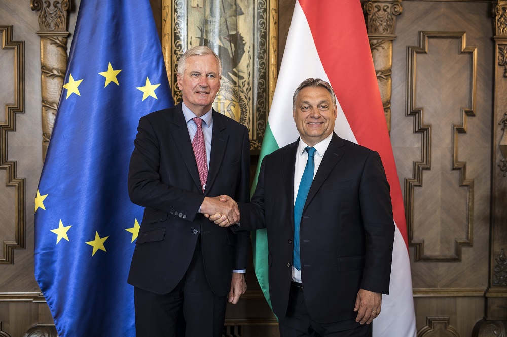 Orbán Viktor fogadta a Brexit-ügyi főtárgyalót