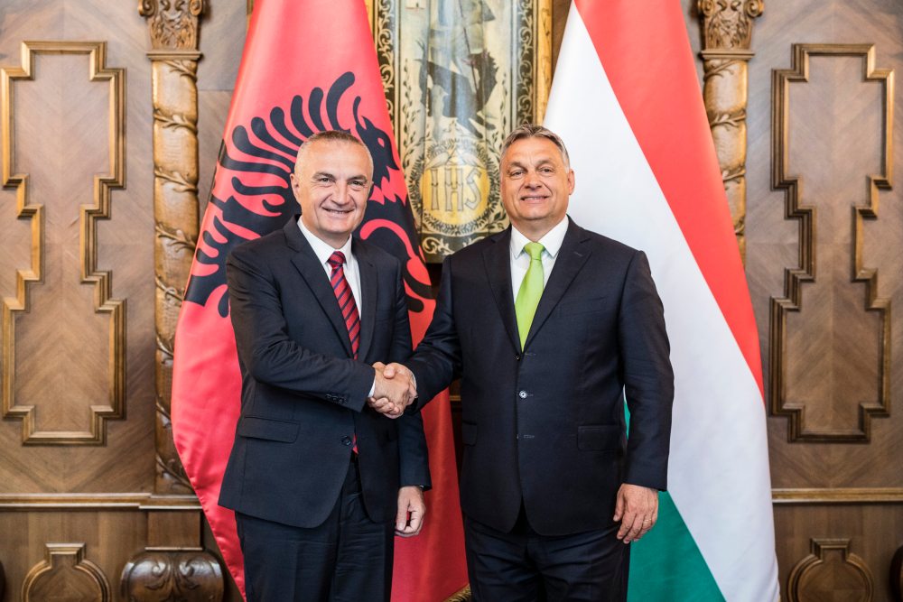 Orbán Viktor Ilir Metával tárgyalt