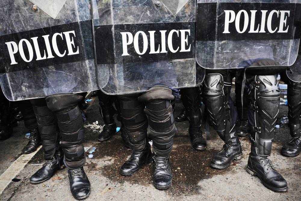 Rendőrökkel csaptak össze a tüntetők Kijevben