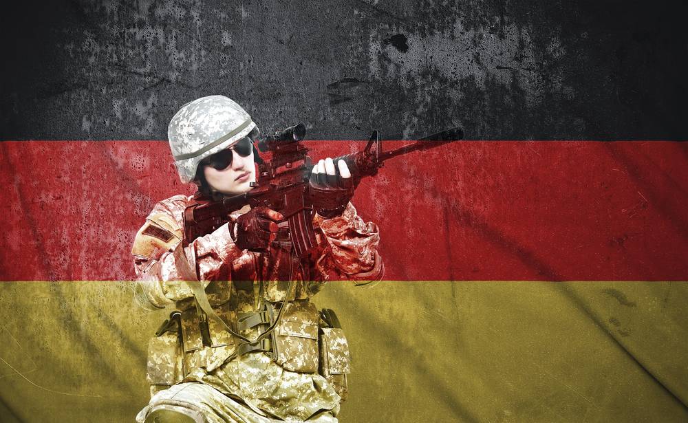 Külföldiekkel pótolná a hiányt a német hadsereg