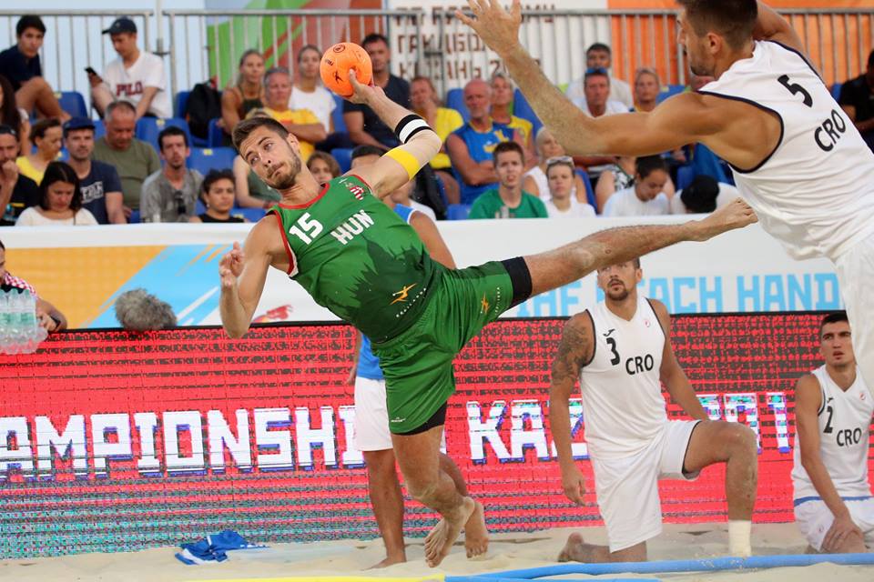 Harmadik a magyar férfi strandkézilabda-válogatott