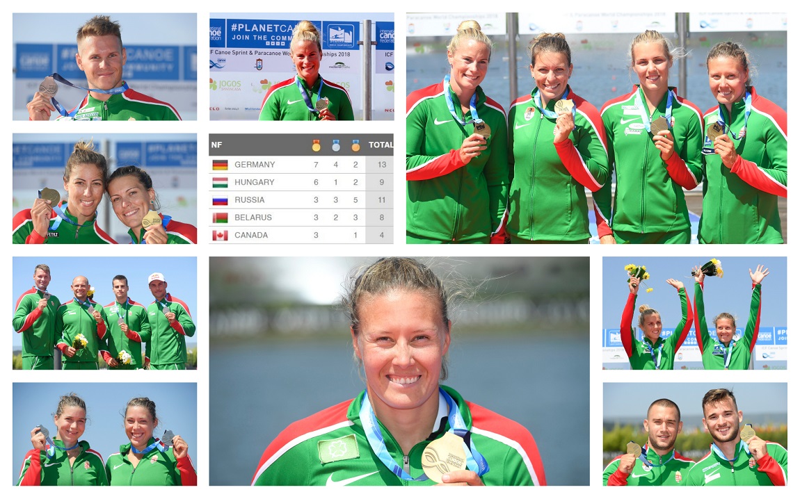 Magyarország második az éremtáblán