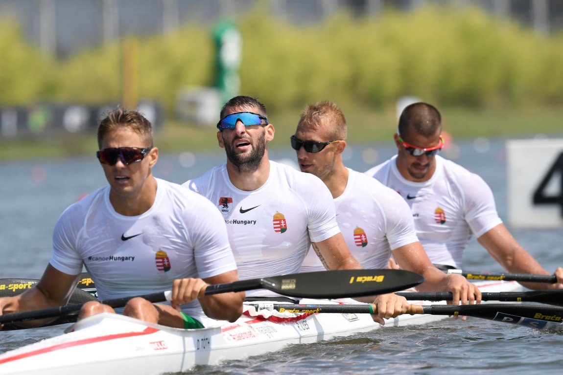 Jól kezdett a két 500-as kajaknégyes