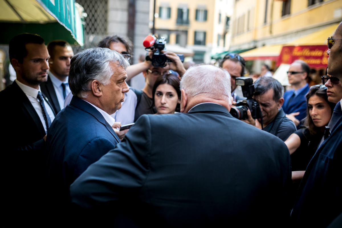 Orbán Viktor Salviniről: Ő az én hősöm