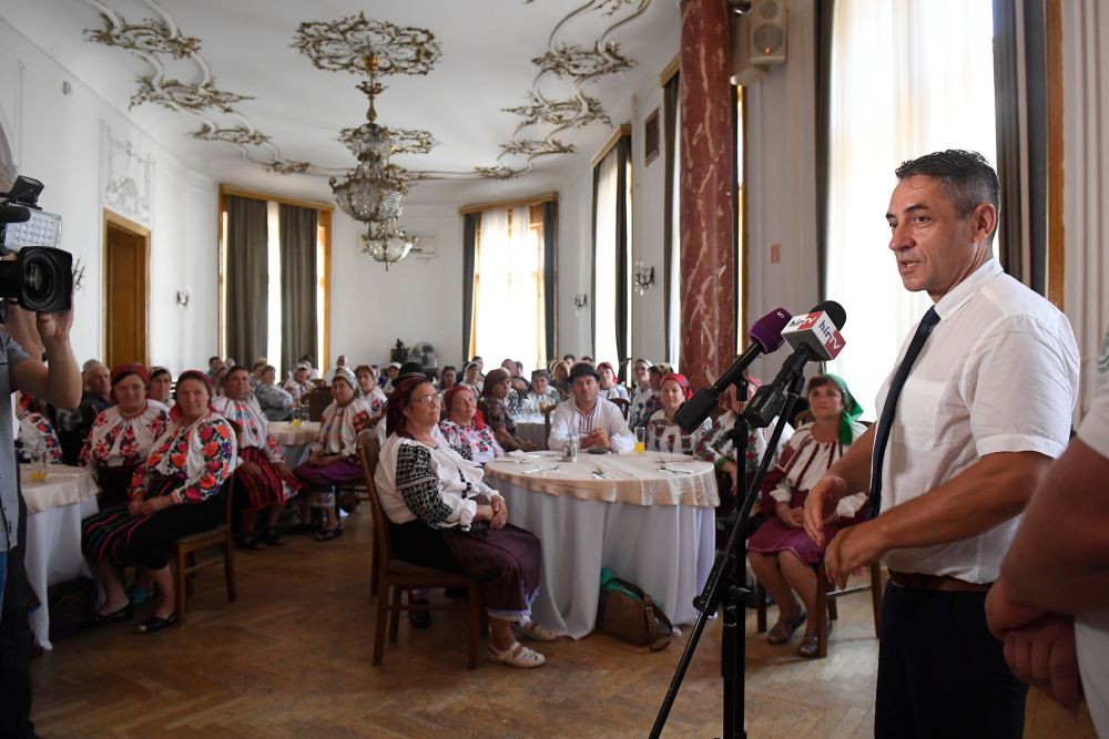 Csángómagyarokat köszöntöttek Budapesten