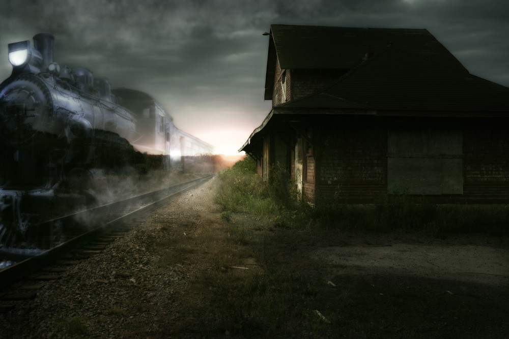 Eladó egy szellemjárta vasútállomás