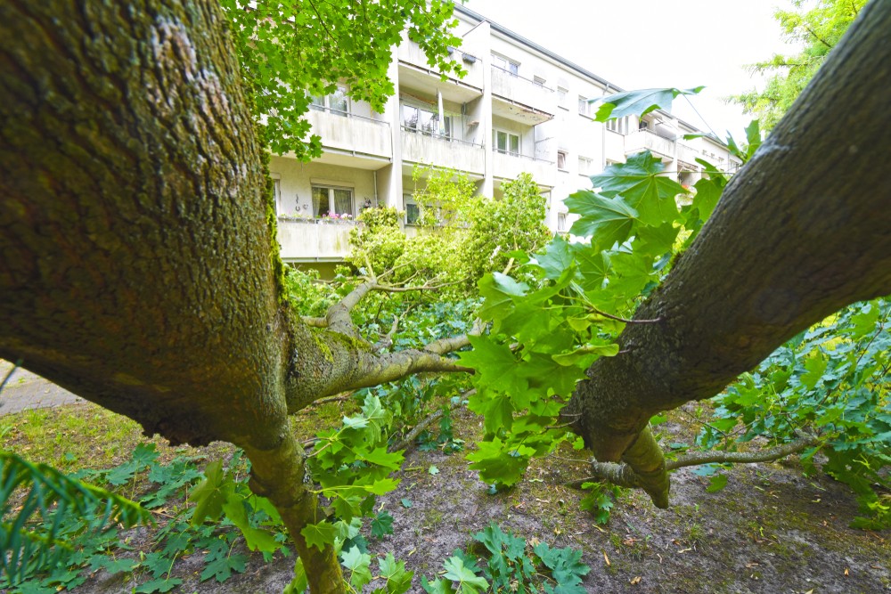 Hatalmas vihar tombolt Németországban