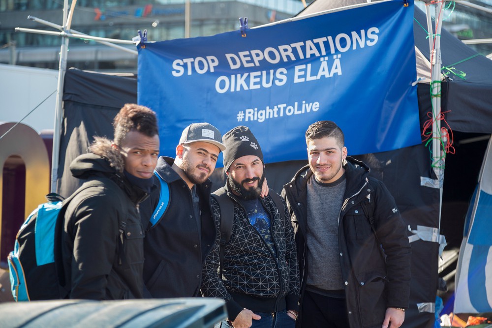 Finnországban is sivítoznak a jogvédők