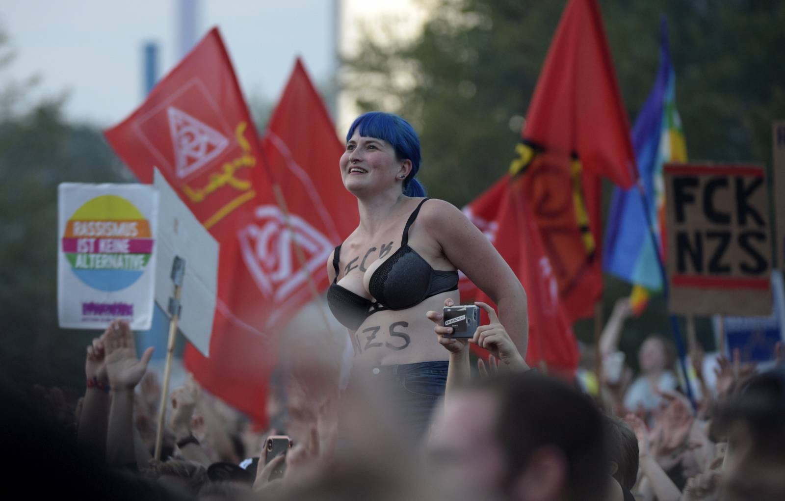 Rasszizmus helyett szolidaritás – koncert Chemnitzben