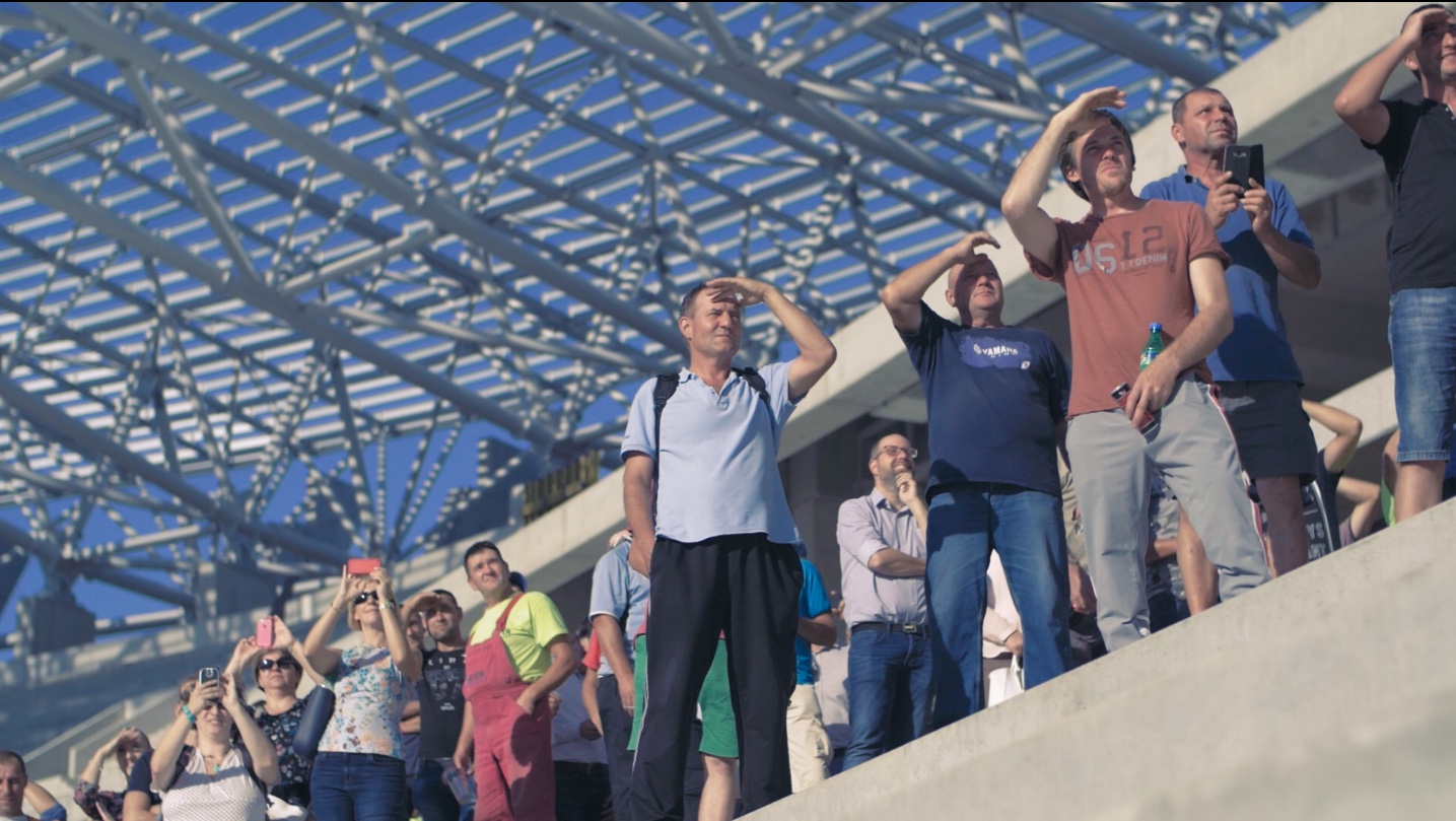 Bokrétaünnep a Puskás-stadionnál