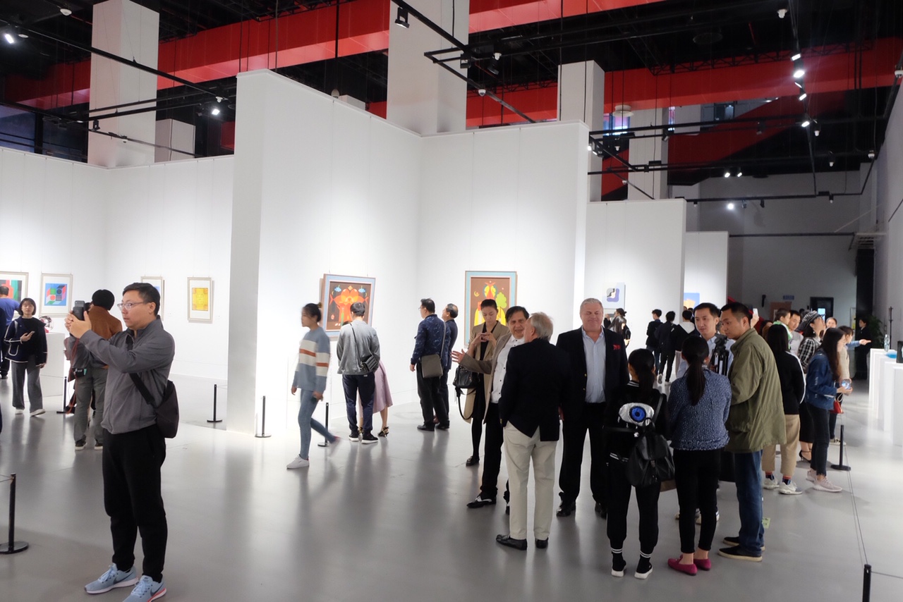 Magyar képzőművészeti kiállítás Csungkingban