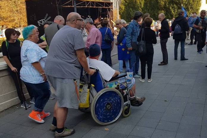 Gigatüntetés a nacionalizmus ellen Budapesten