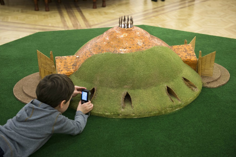 Makovecz Imre-kiállítás Ulánbátorban