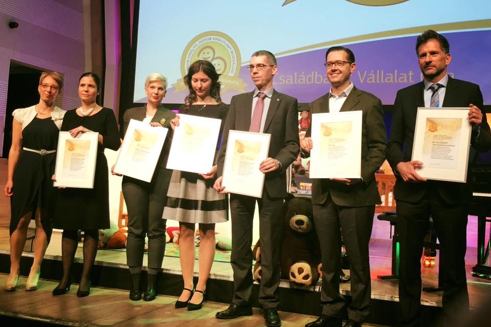 Családbarát vállalkozásokat díjaztak