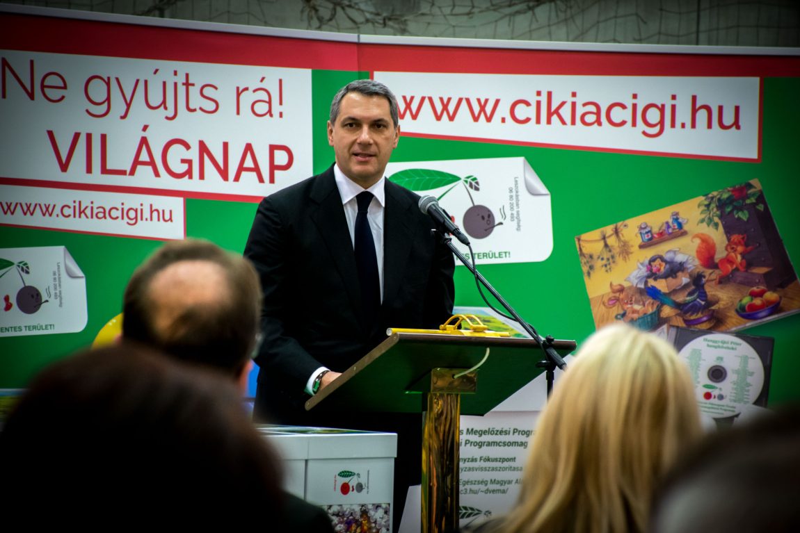 Cél a dohányzás visszaszorítása