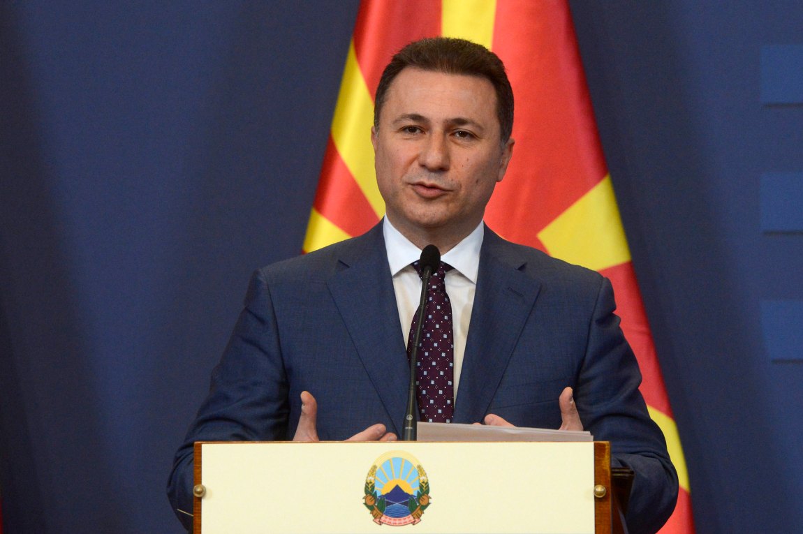 Megkapta a menekültstátust a volt macedón kormányfő