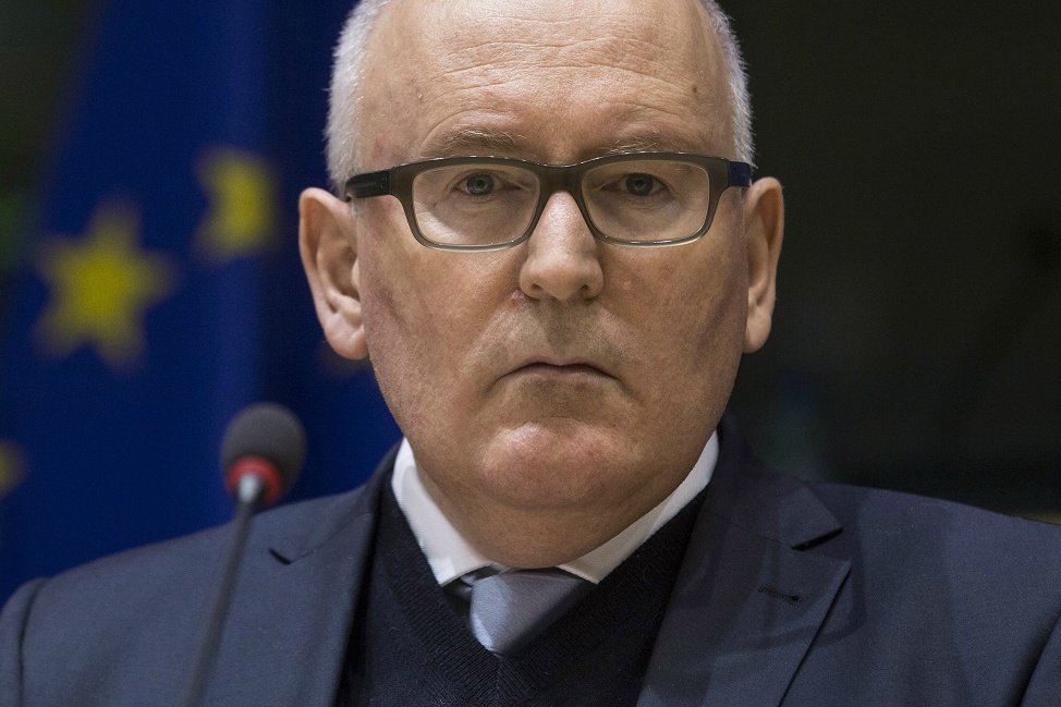 Timmermans „nacionalista gyökerű harcról” beszél