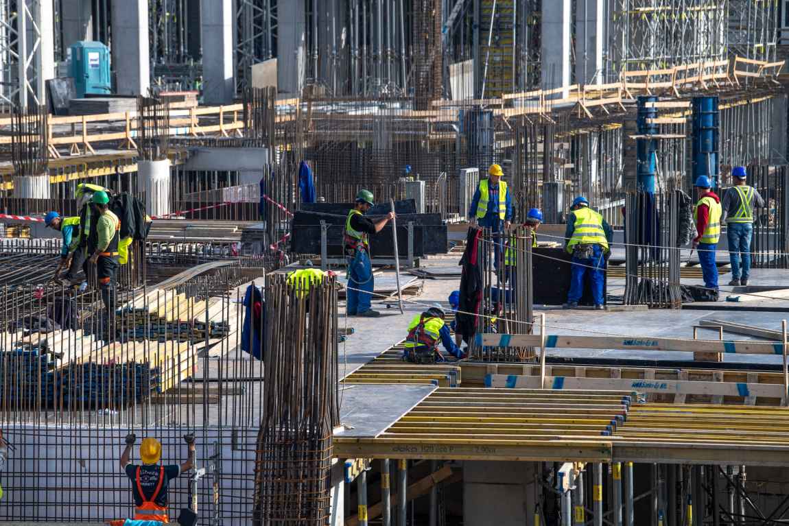 Óriásit nőhet az építőipar teljesítménye