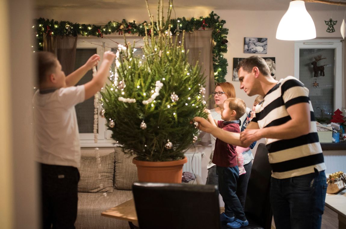 Amikor együtt van a család