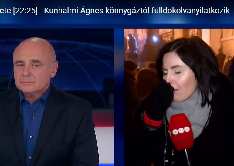 Kunhalmi a könnygázfelhőben – de a smink még mindig tart