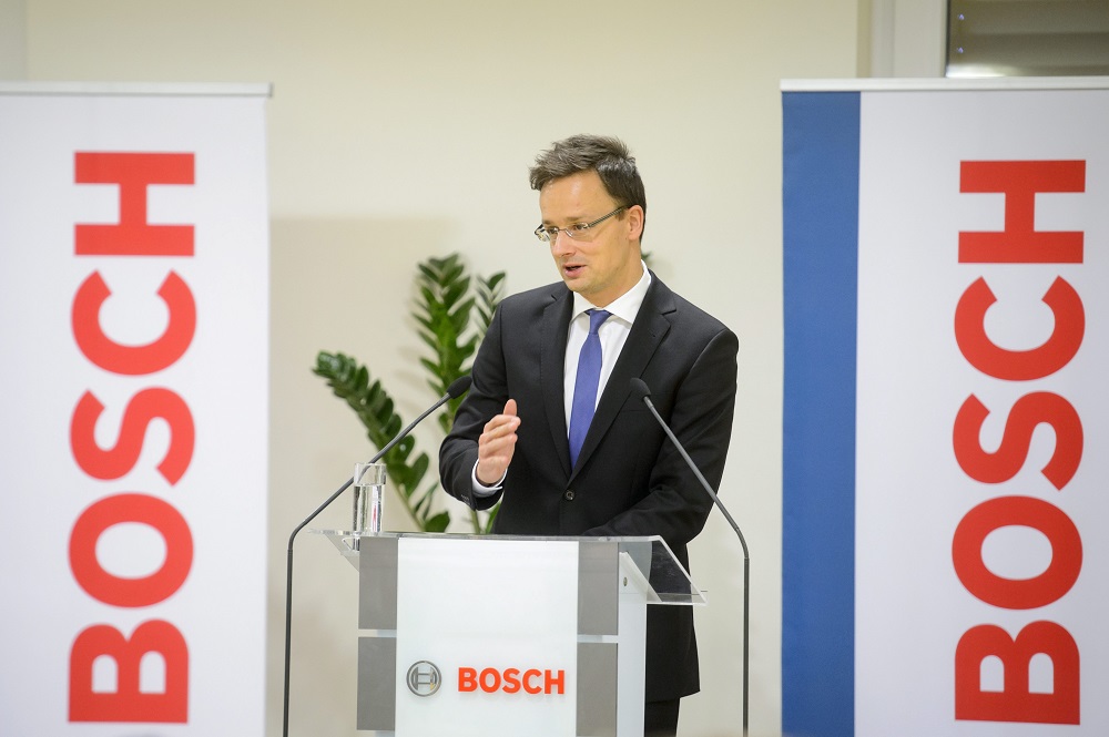A Bosch 14 milliárd forintos beruházást indít Miskolcon