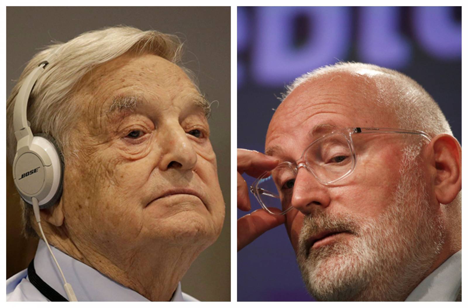 Erről tárgyalhatott Frans Timmermansszal Soros