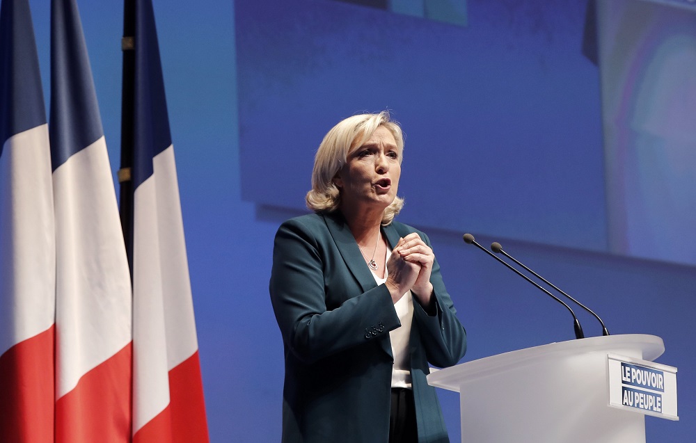 Marine Le Pen elindította kampányát