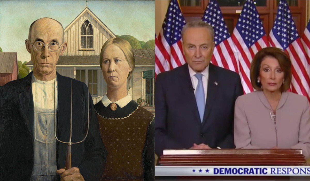 A Twitter a demokraták sajtótájékoztatóján nevet