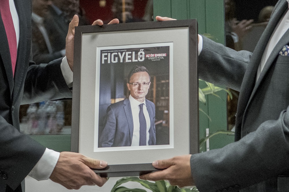 Szijjártó Péter, az Év embere