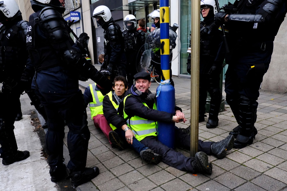 Rekordszámú demonstráció volt tavaly Brüsszelben