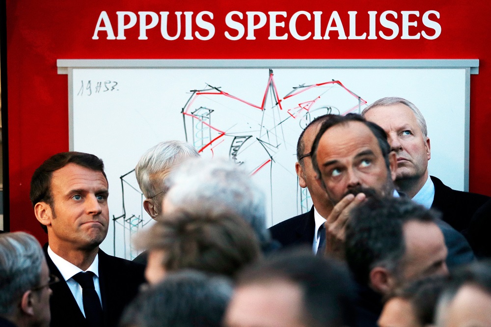 Macron: újjáépítjük a Notre Dame-ot