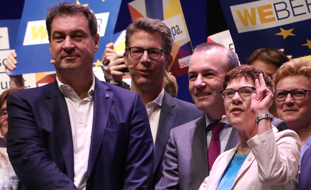 A CDU kiáll Manfred Weber és a csúcsjelölti rendszer mellett