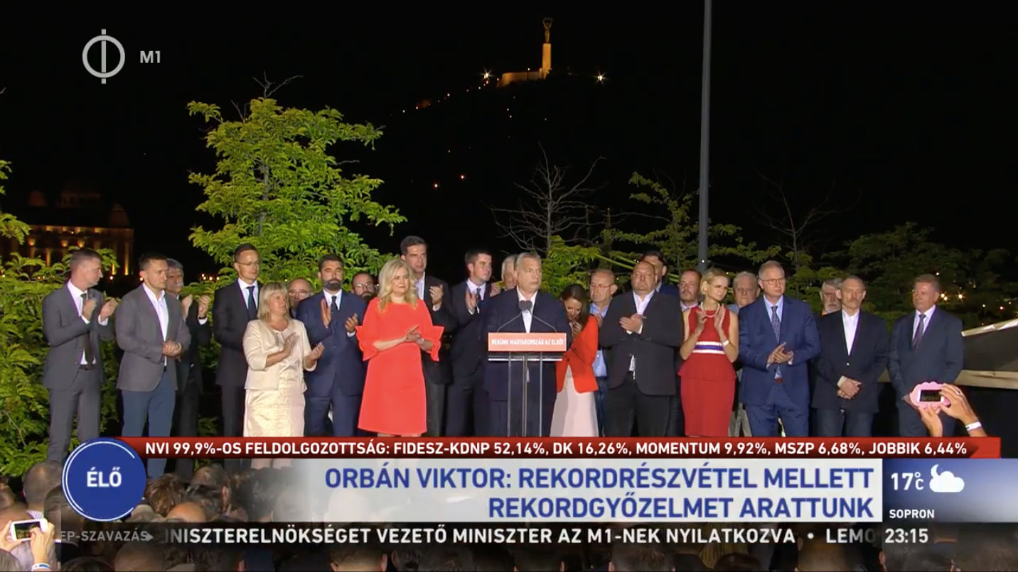 A Fidesz sosem kapott még ennyi szavazatot EP-választáson