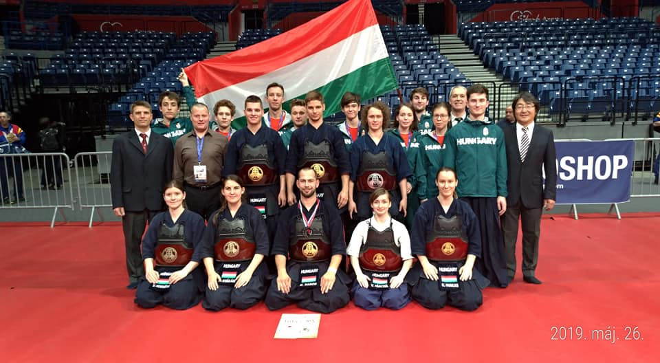 Ezüstérmes lett Babos Gábor a kendo Eb-n