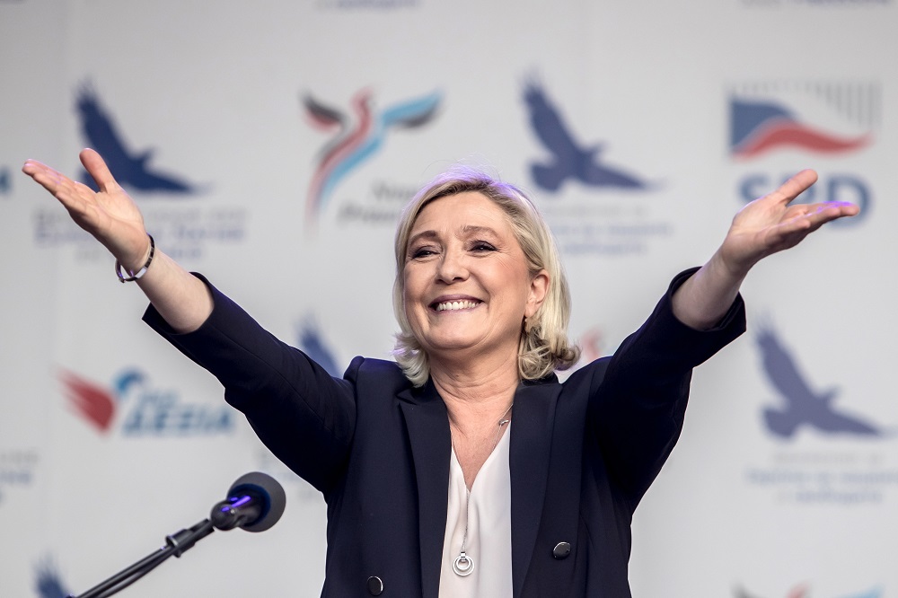 Le Pen: hatalmas politikai átalakulás előtt állunk Európában