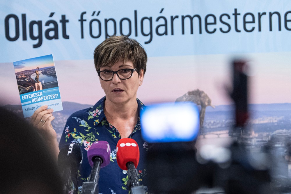 Kálmán Olga a DK nevében beszélt