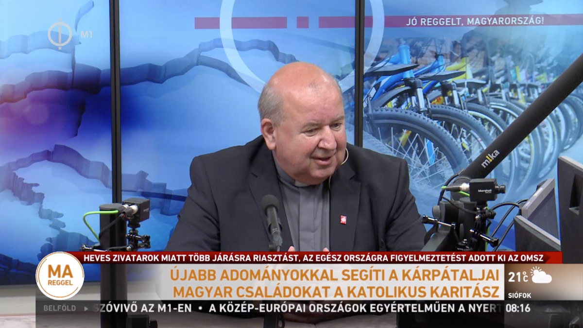 Egészségügyi eszközökkel segítik a kárpátaljai magyarokat