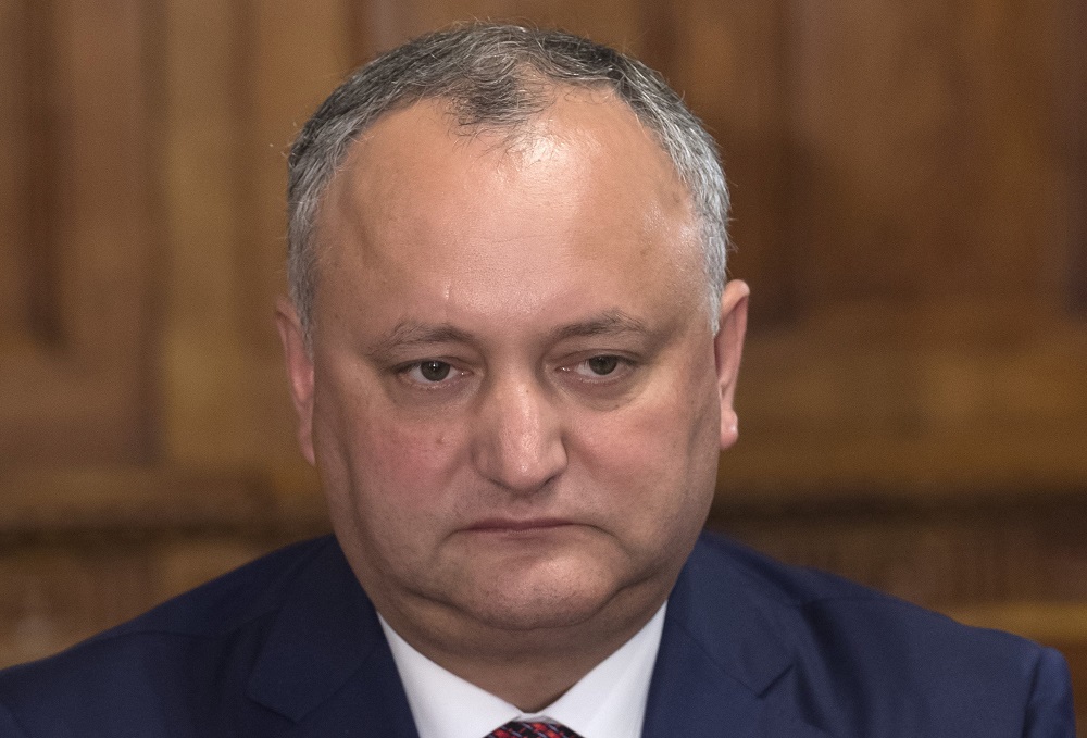 Nemzetközi közvetítést kért a felmentett moldovai elnök