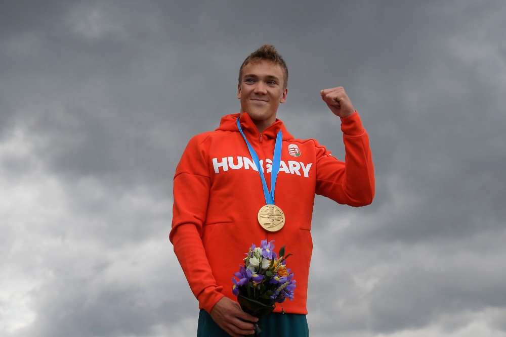 Kopasz Bálint aranyérmet nyert Minszkben