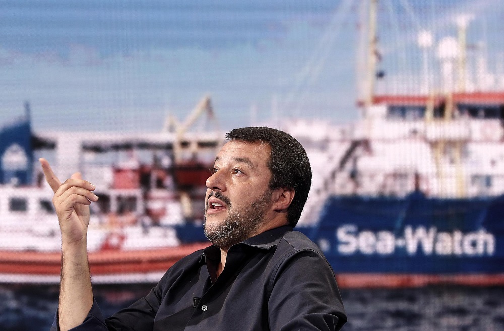 Salvini: a Sea-Watch 3 kapitánya háborús bűnös