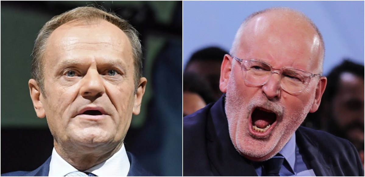 Tusk szerint Timmermans a megfelelő jelölt