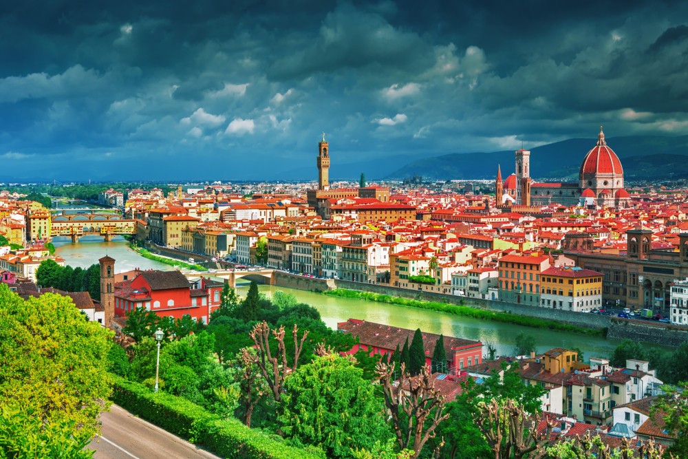 Firenzében tetőzött a kánikula