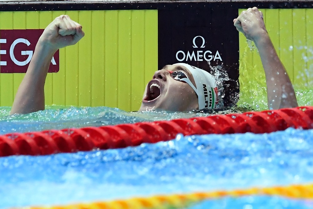 Phelps is gratulált Miláknak