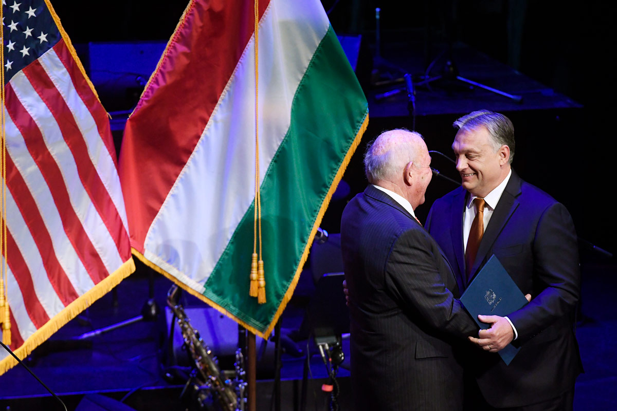 Magyarország és az USA ma ugyanazokat az értékeket védi