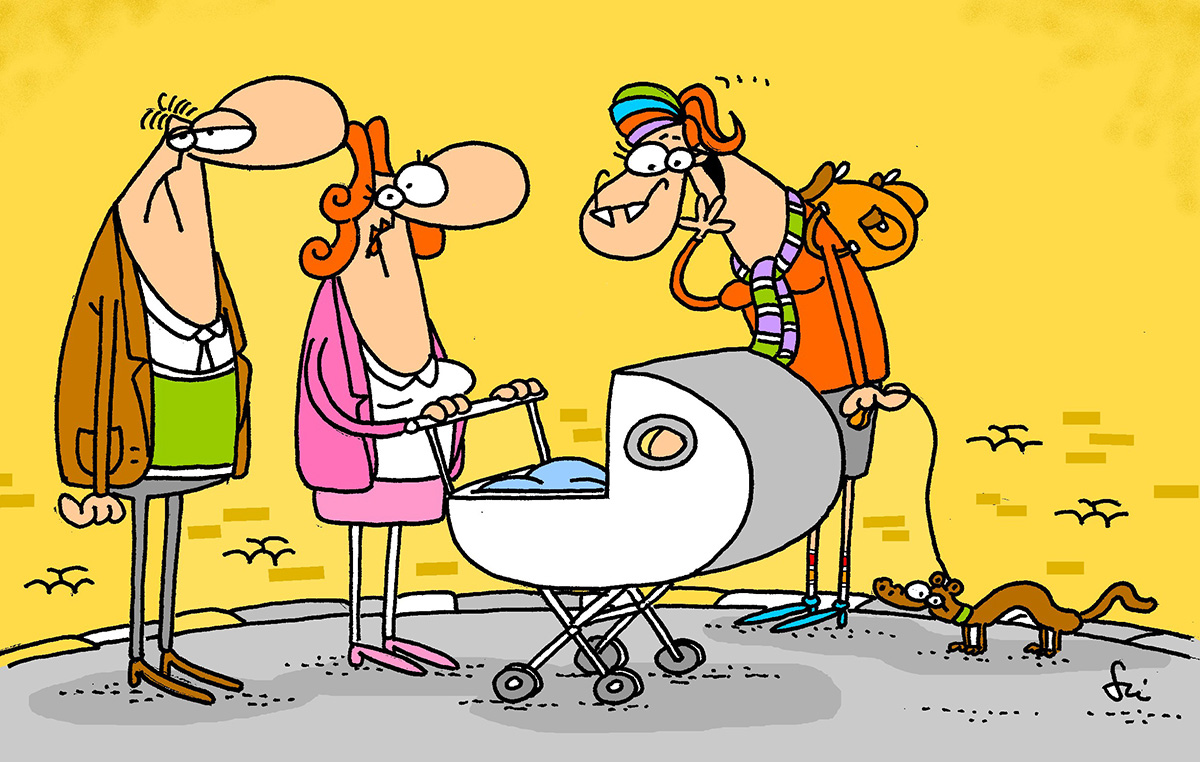 Kíváncsi tudós hölgy