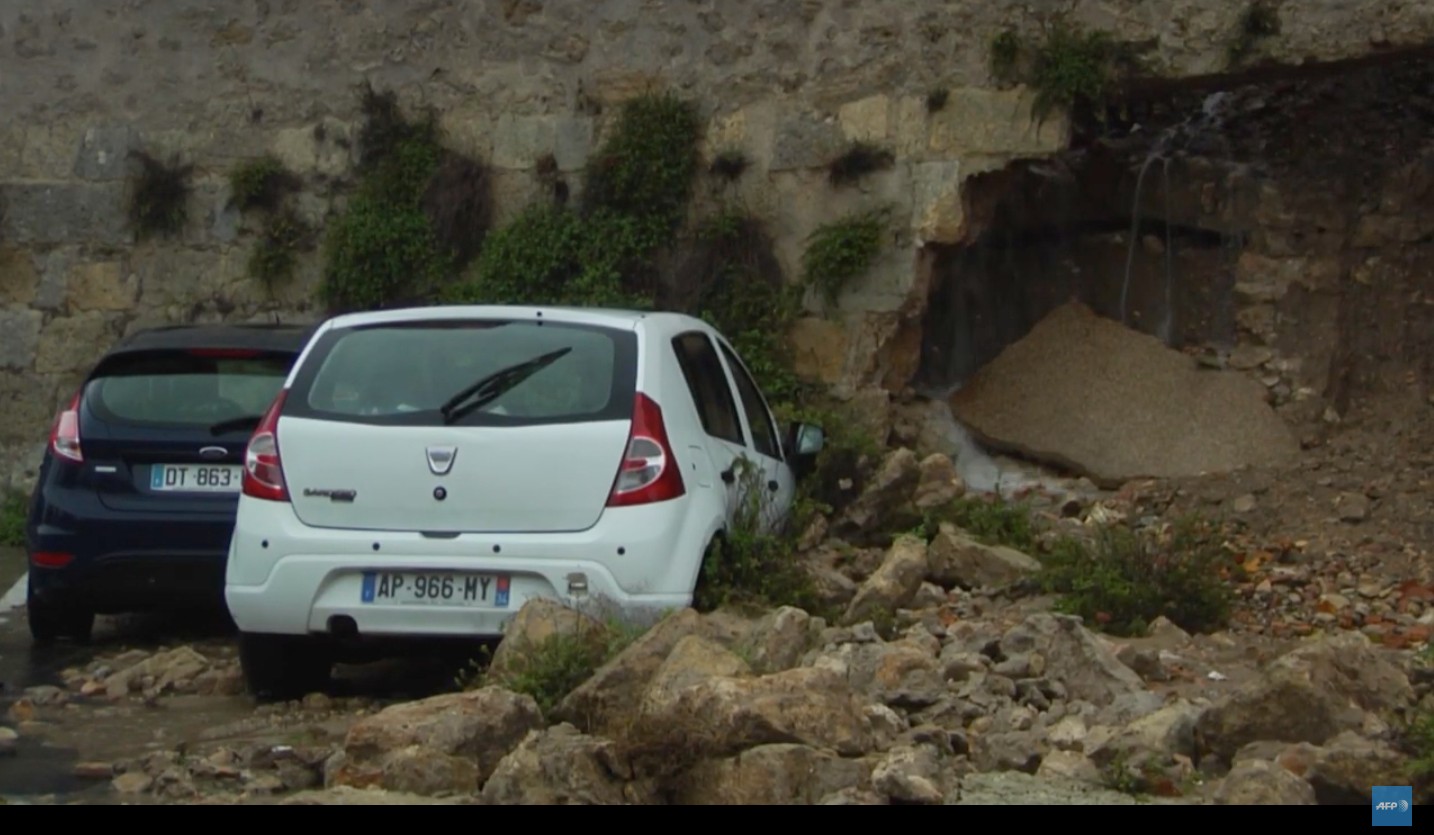 Gyilkos esőzés Franciaországban