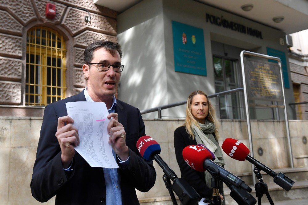 Karácsony Gergely Tarlós pénzével dicsekedett